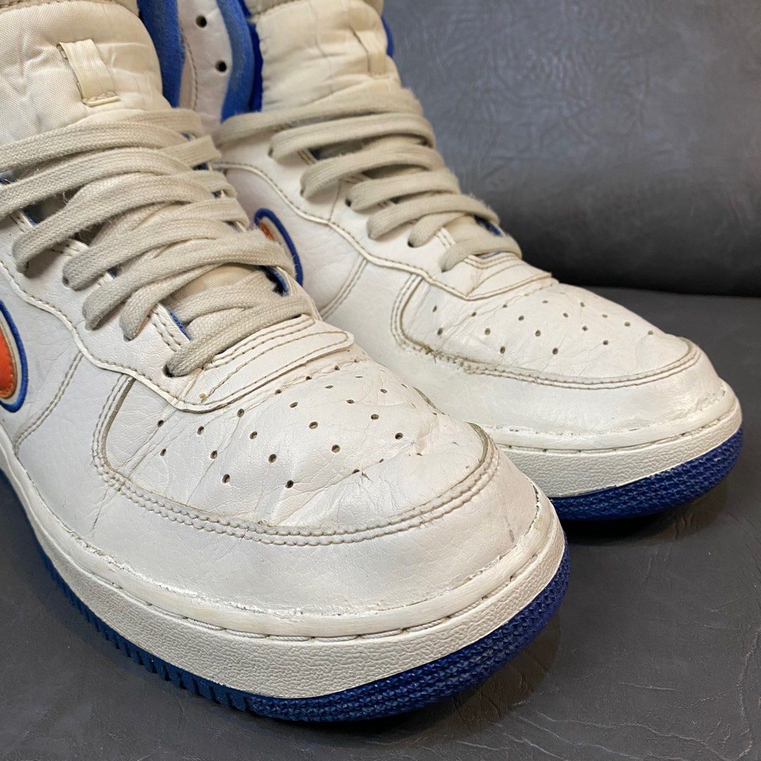 SASOM  Nike Air Force 1 High Sport NBA White Team Orange Game Royal