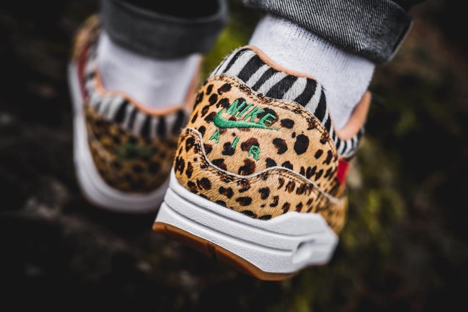 Nike Air Max 1 Atmos Animal Pack 聯名四獸動物紋豹紋斑馬虎紋馬毛