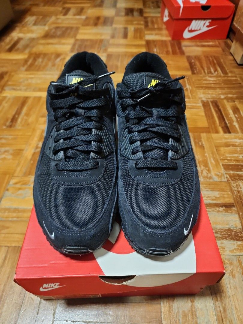 Nike 27 black cheap and yellow