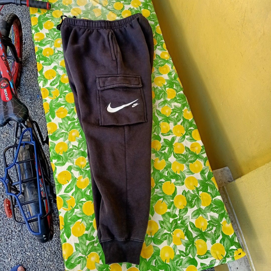 NIKE COURT CARGO JOGGERS 'BLACK' on Carousell