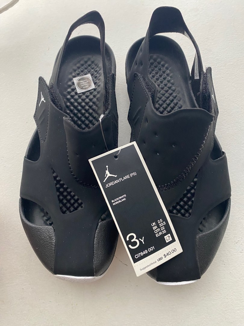 Nike Jordan flare kids sandal US 3, Babies & Kids, Babies & Kids