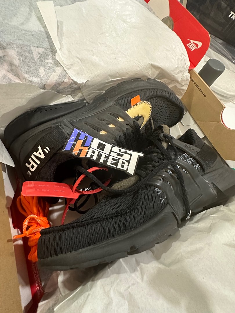 Nike off white presto Men s Fashion Footwear Sneakers on Carousell