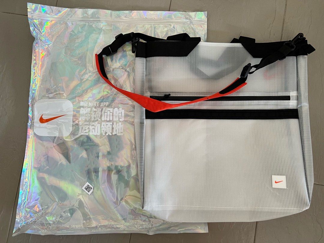 Nike PVC Tote Sling Bag