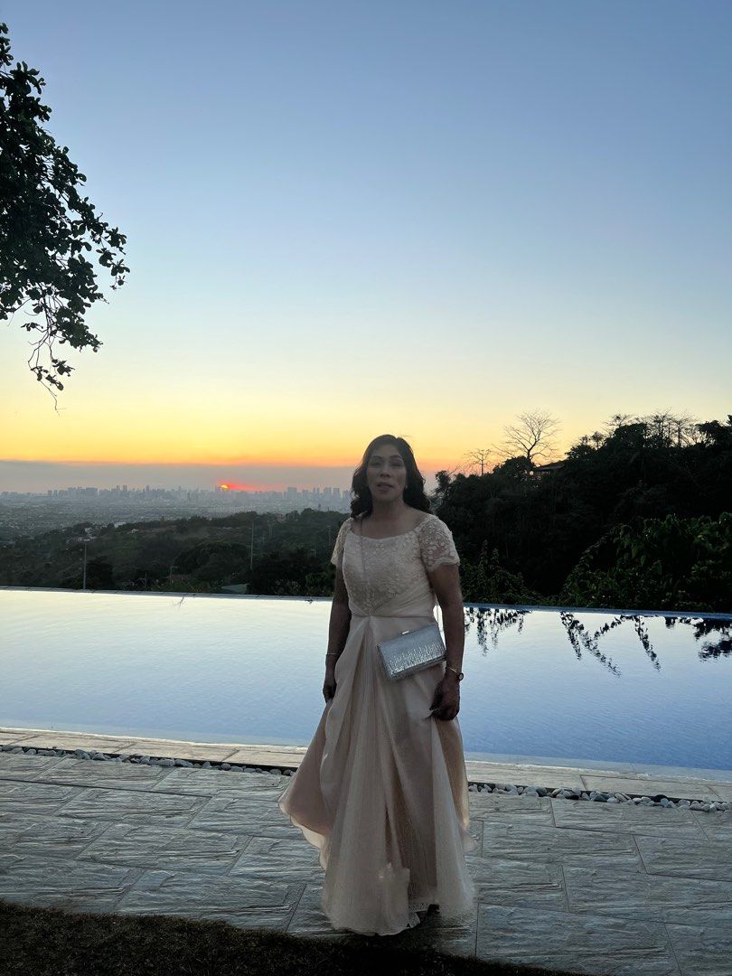 Beach wedding online attire for ninang