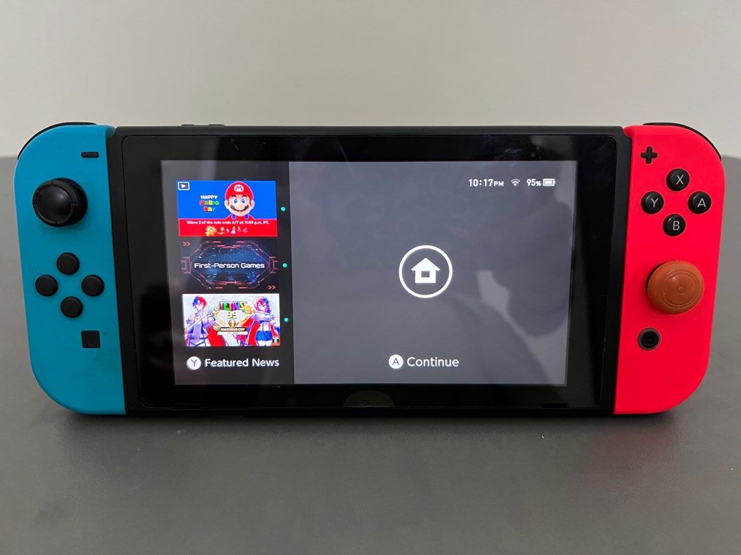 Nintendo Switch Neon V2, Video Gaming, Video Game Consoles, Nintendo on Carousell