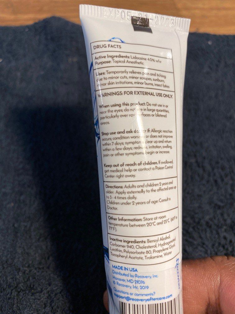 Numbing Cream 1 for 35 .Tattoos and Eye Brow . Made in USA., Beauty