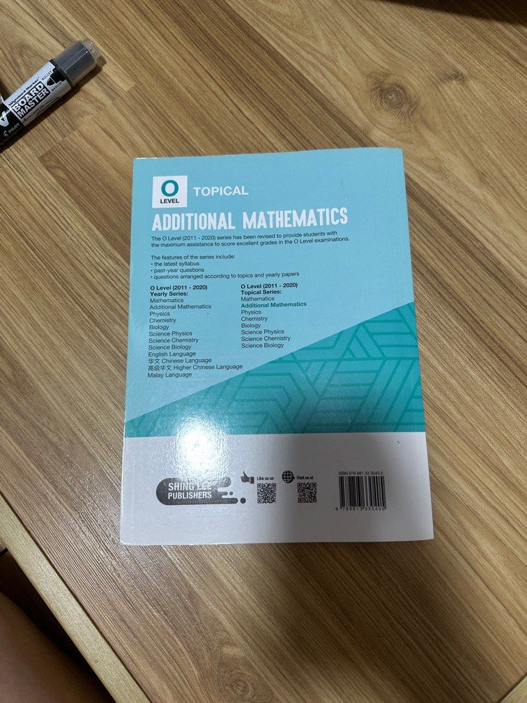 O Level TYS Topical Amath 2020, Hobbies \u0026 Toys, Books \u0026 Magazines, Assessment Books on Carousell