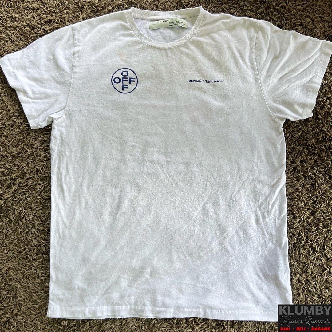Off white landscape top t shirt