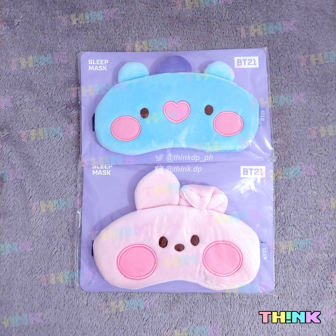 ON HAND BT21 Minini Sleep Mask ( bts mang cooky jhope jungkook
