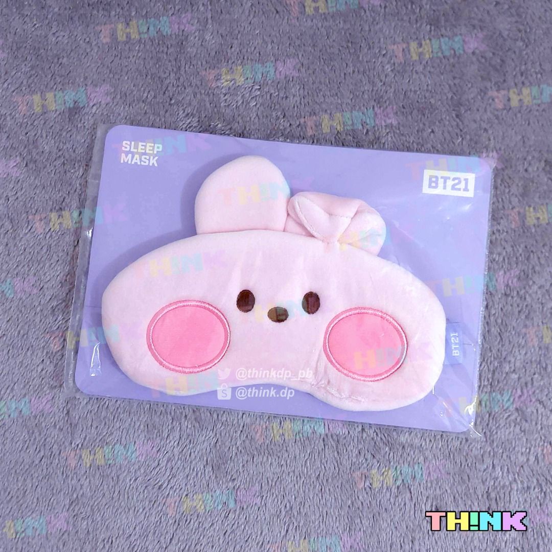 ON HAND BT21 Minini Sleep Mask ( bts mang cooky jhope jungkook
