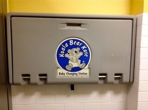 Koala bear kare baby changing online station