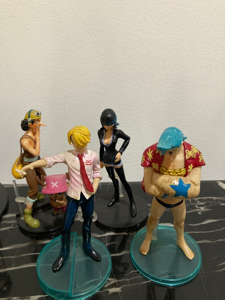 Bandai One piece figure (4figures), Toys & Collectibles, Mainan di Carousell