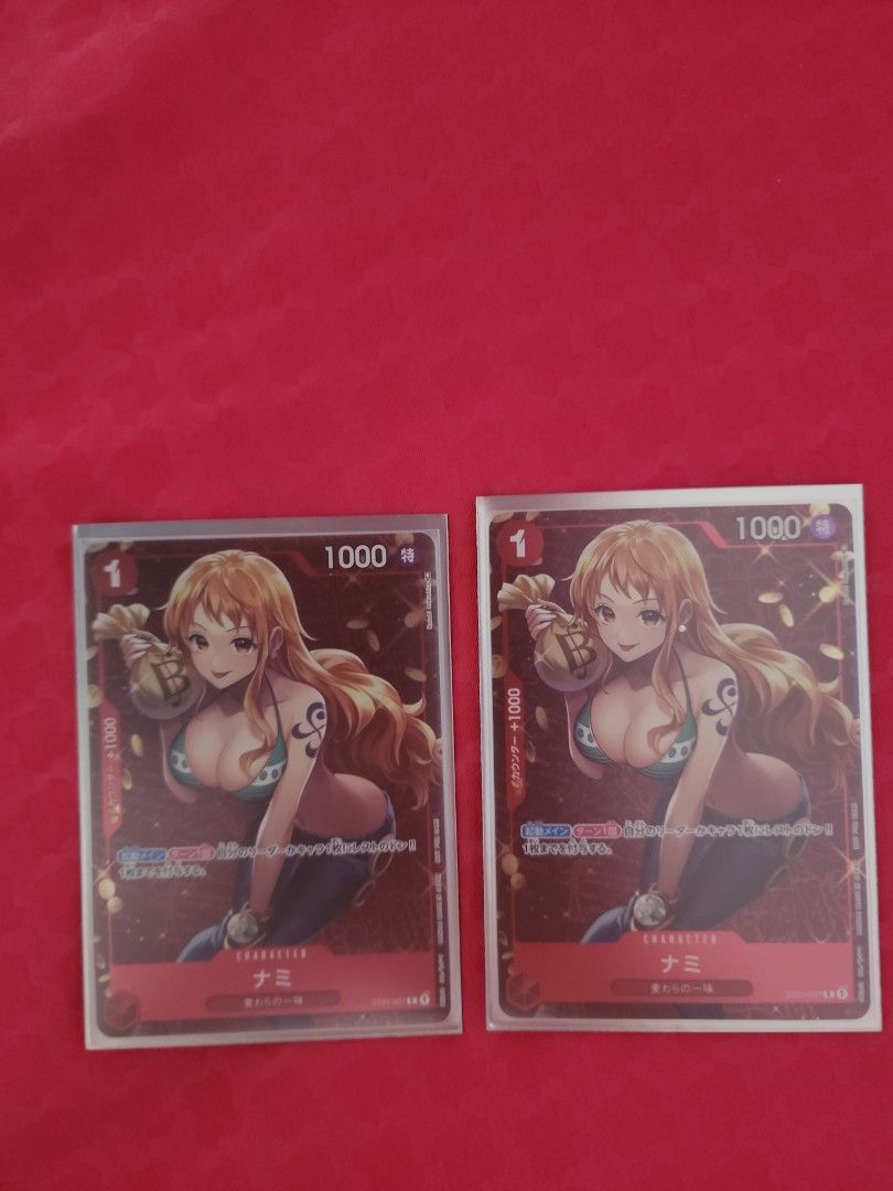 One Piece Nami Promo card, Hobbies & Toys, Toys & Games on Carousell