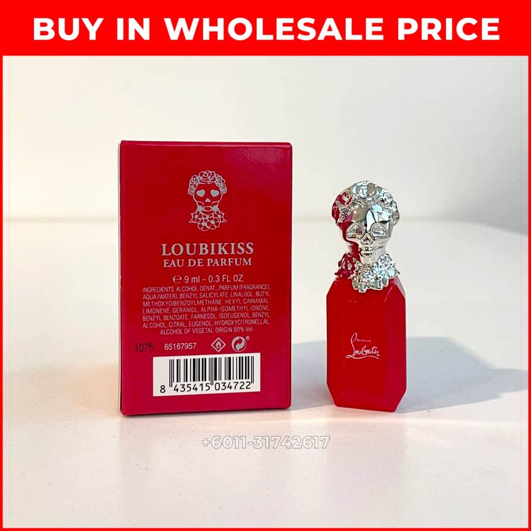ORIGINAL CHRISTIAN LOUBOUTIN LOUBIKISS EDP 9ML FOR WOMEN Beauty