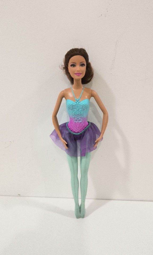 Barbie purple on sale ballerina doll