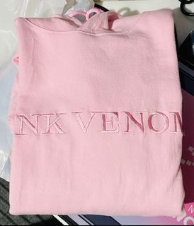 Original Pink Venom Blackpink Hoodie Pink Size Large