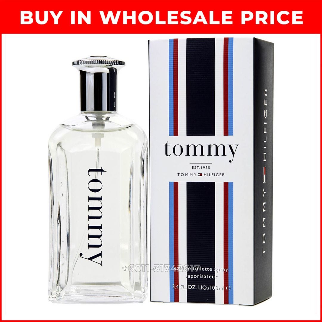 STOCK CLEARANCE] TOMMY HILFIGER TOMMY EDT 100ML FOR MEN, Beauty & Personal  Care, Fragrance & Deodorants on Carousell