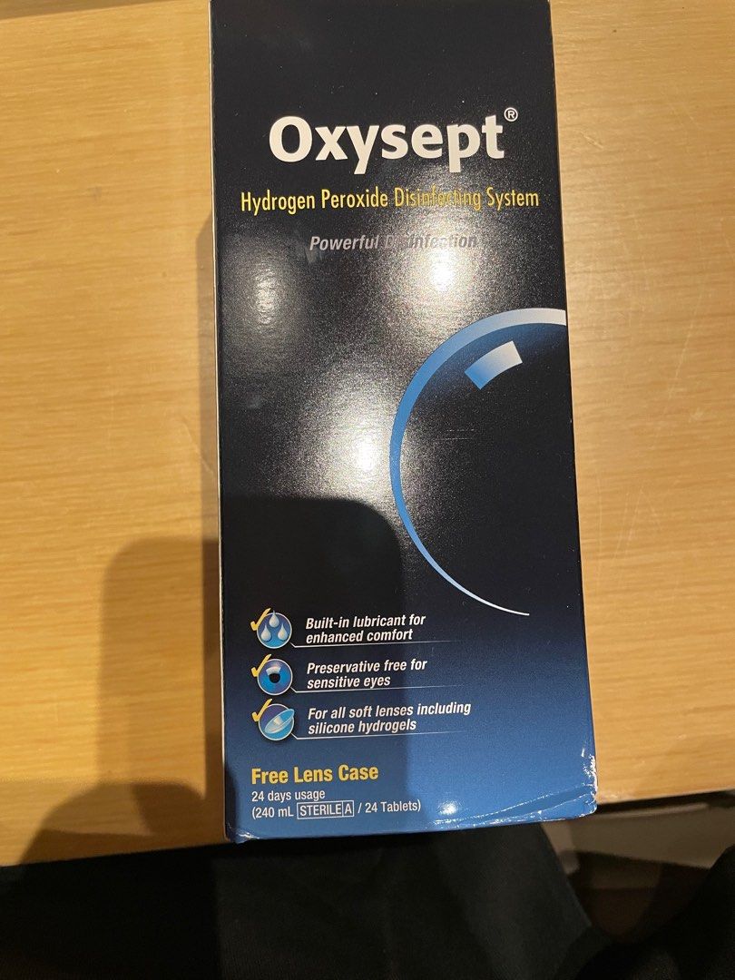 Oxysept (Brand New) Hydrogen Peroxide Contact lens solution, Beauty