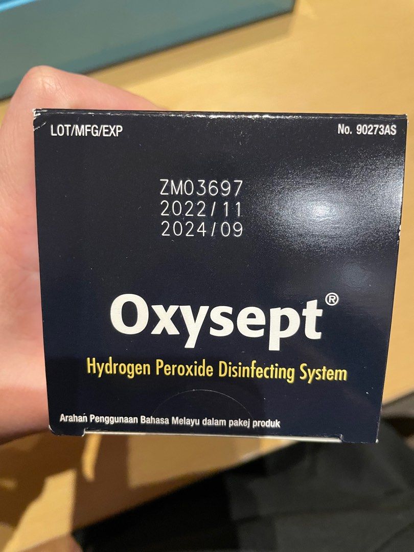 Oxysept (Brand New) Hydrogen Peroxide Contact lens solution, Beauty