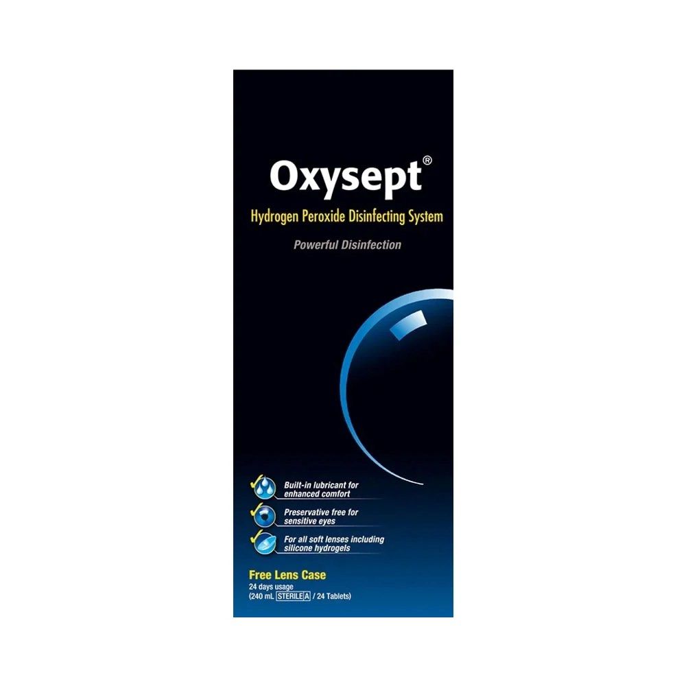 Oxysept (Brand New) Hydrogen Peroxide Contact lens solution, Beauty