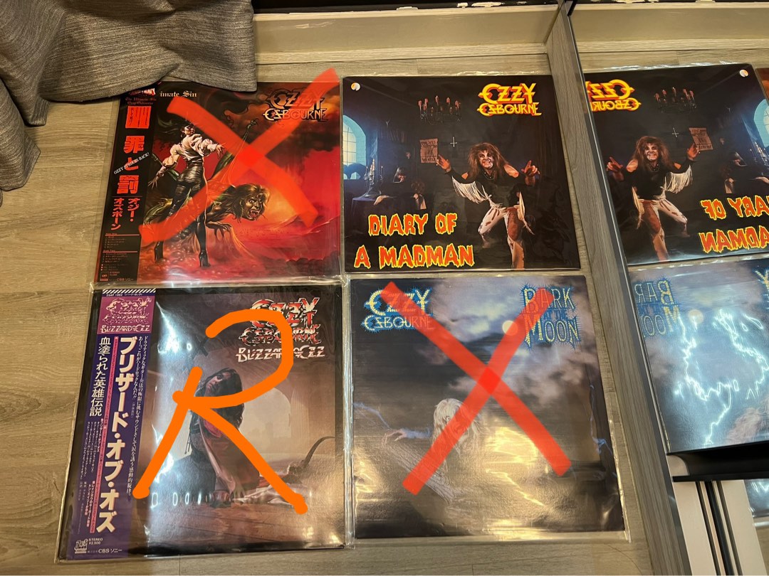 ozzy osbourne vinyls