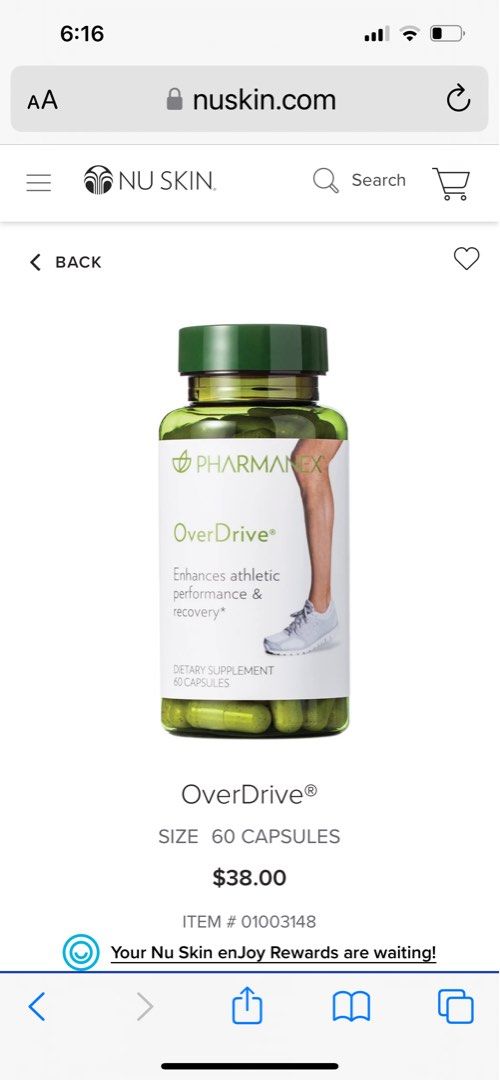 Pharmanex Overdrive, Health & Nutrition, Health Supplements, Health