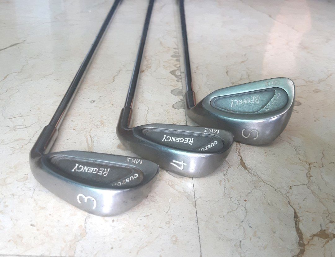 11pc FULL SET Golf Clubs Ping, Regency & Wilson Irons, Putter and Golf