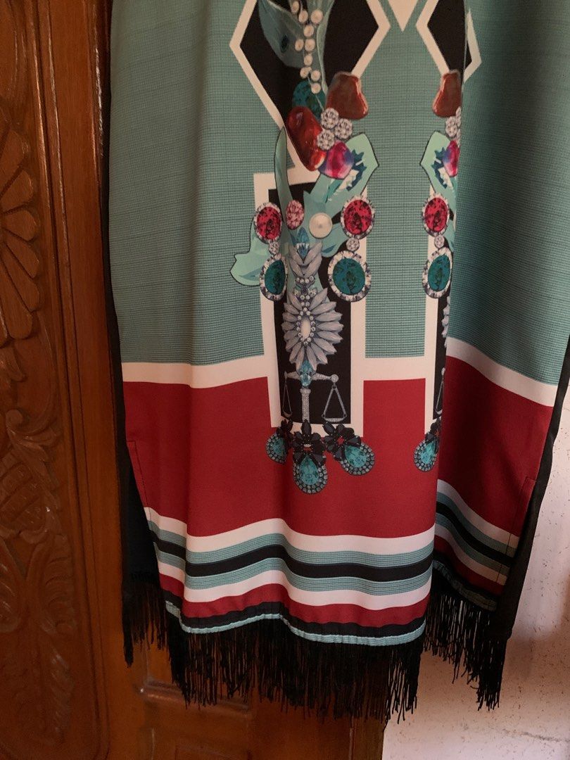 Plains and Prints Dress (Category: Dresses) located in Floridablanca. Submitted by pattyvitug (Listing ID 1223015680, Image 3). Description: -used once only - free sf - size small -gcash payment.