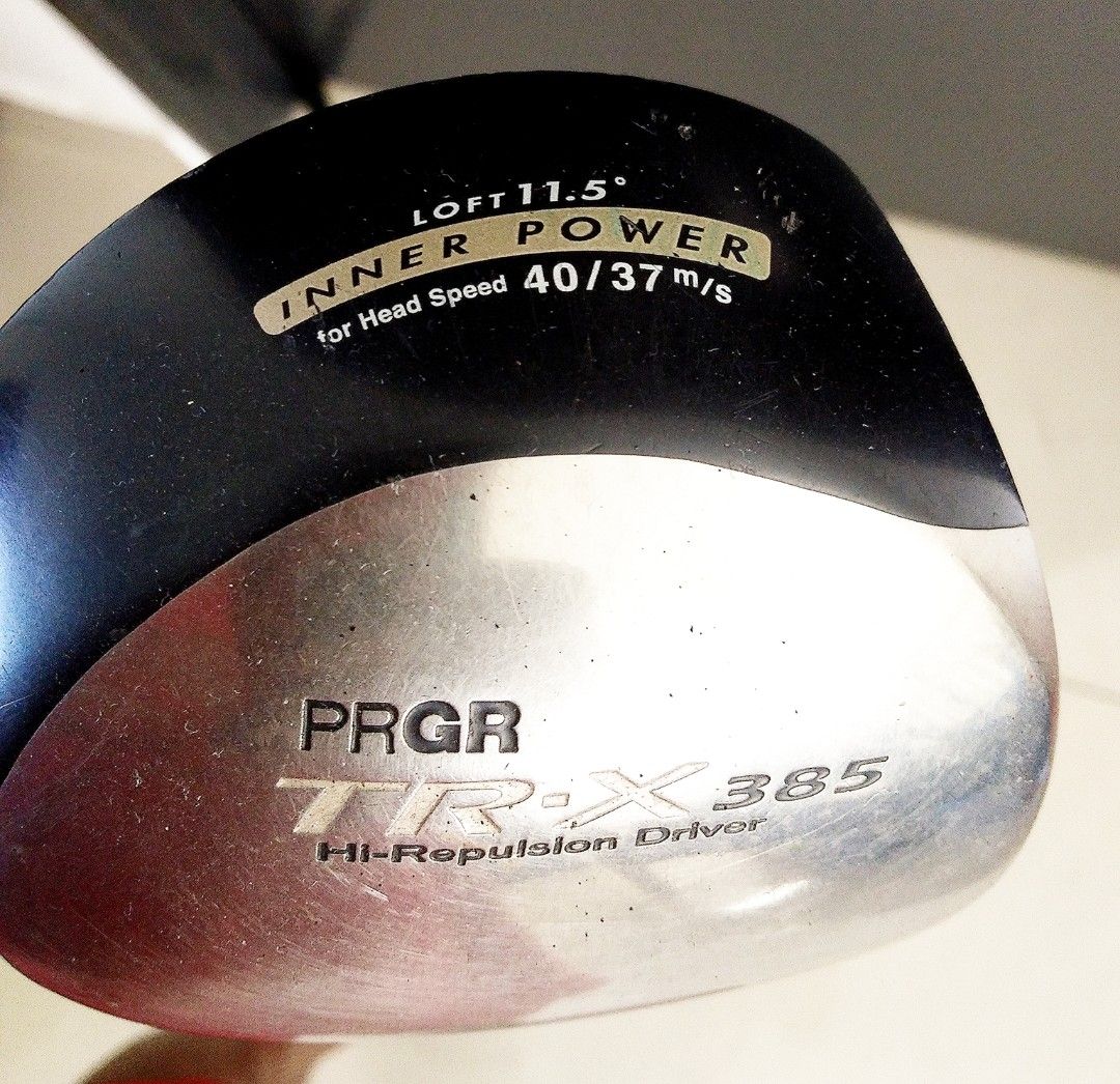 Japanese PRGR TR-X 370 11.5° Driver Regular Graphite Shaft PRGR Grip