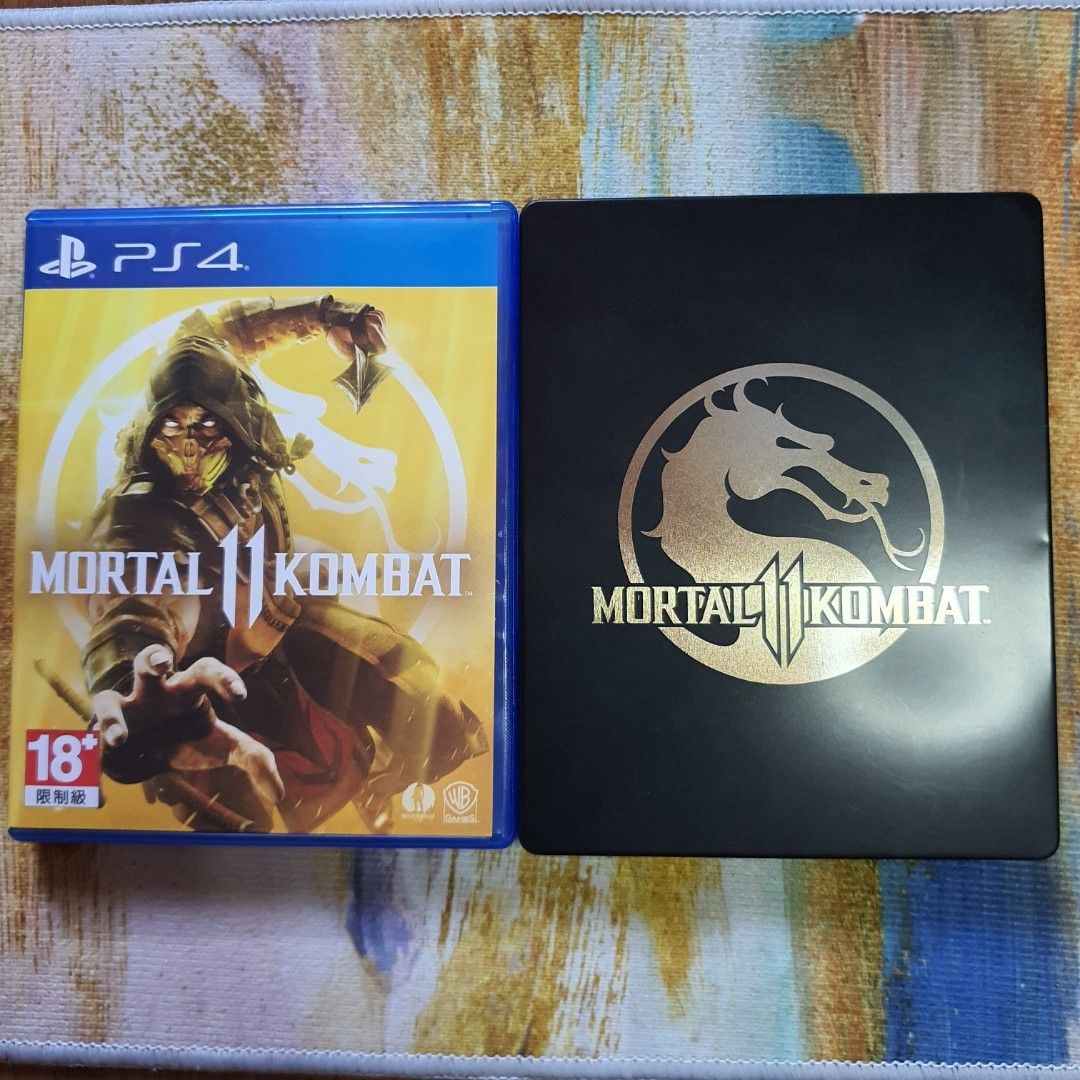 Mortal kombat outlet 11 steelbook ps4