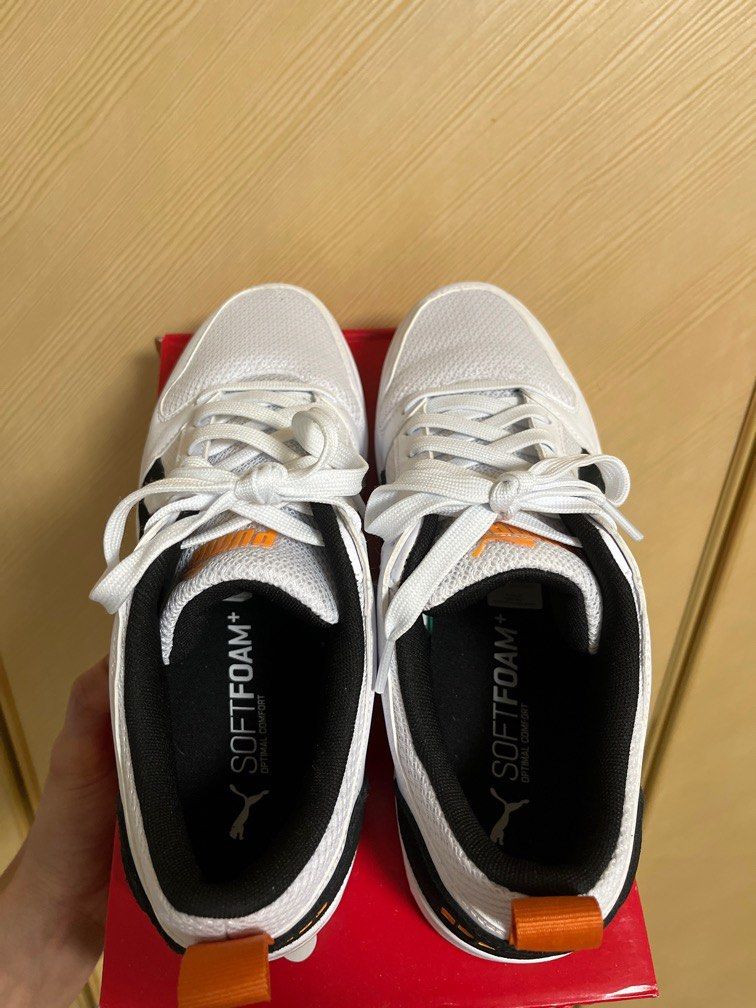 Puma Rebound Lay Up Lo Mesh Trainers