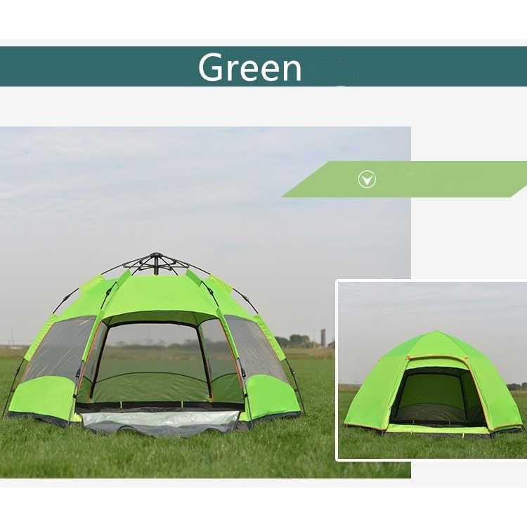 3-4/5-8 Person Outdoor Automatic Quick Open Tent Rainfly