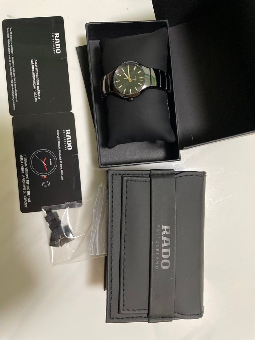 Rado true black ceramic watch shop