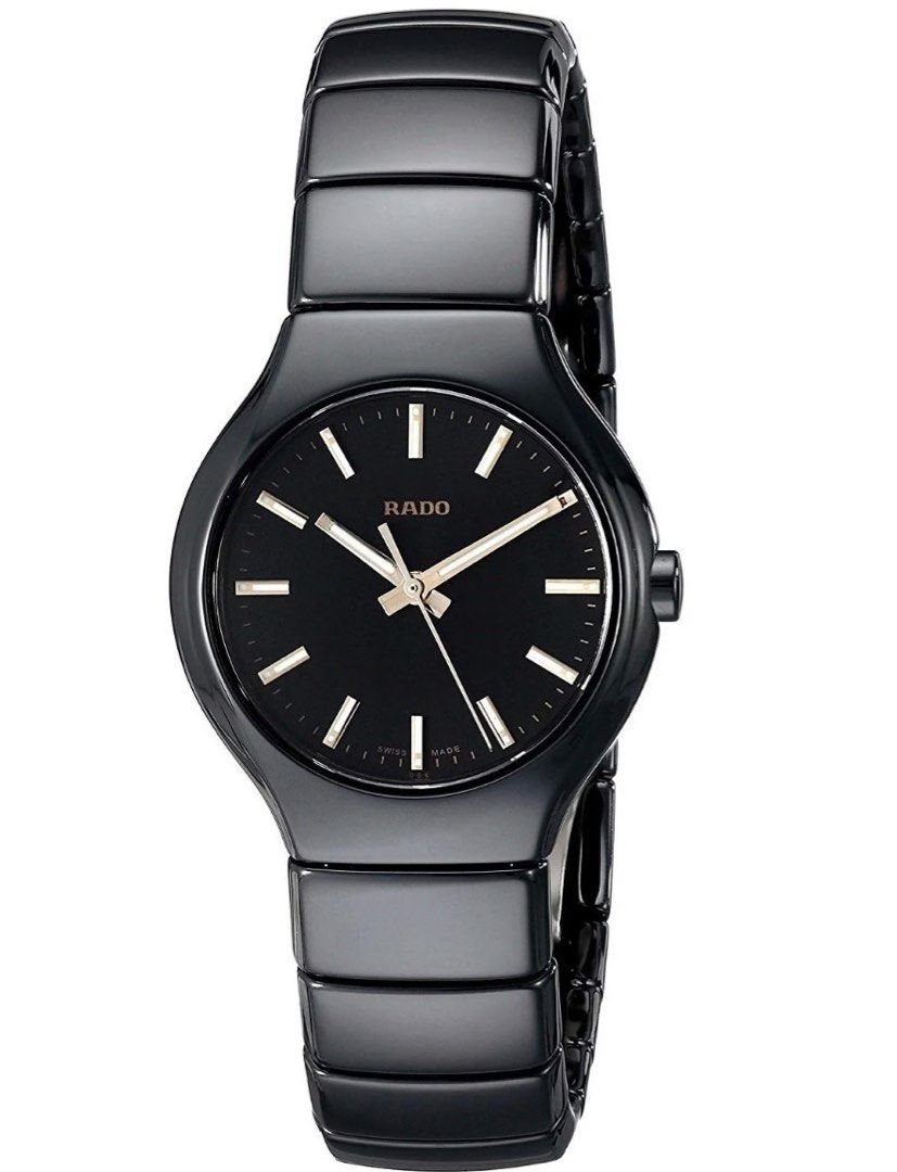 Rado Woman s R27655062 True Black Ceramic Watch Women s Fashion