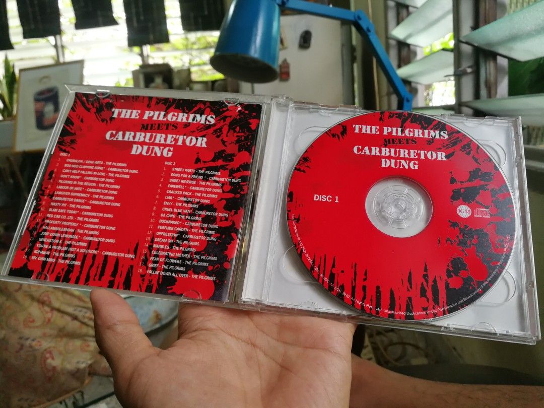 Rare THE PILGRIMS MEETS CARBURETOR DUNG Double CD, Hobbies & Toys