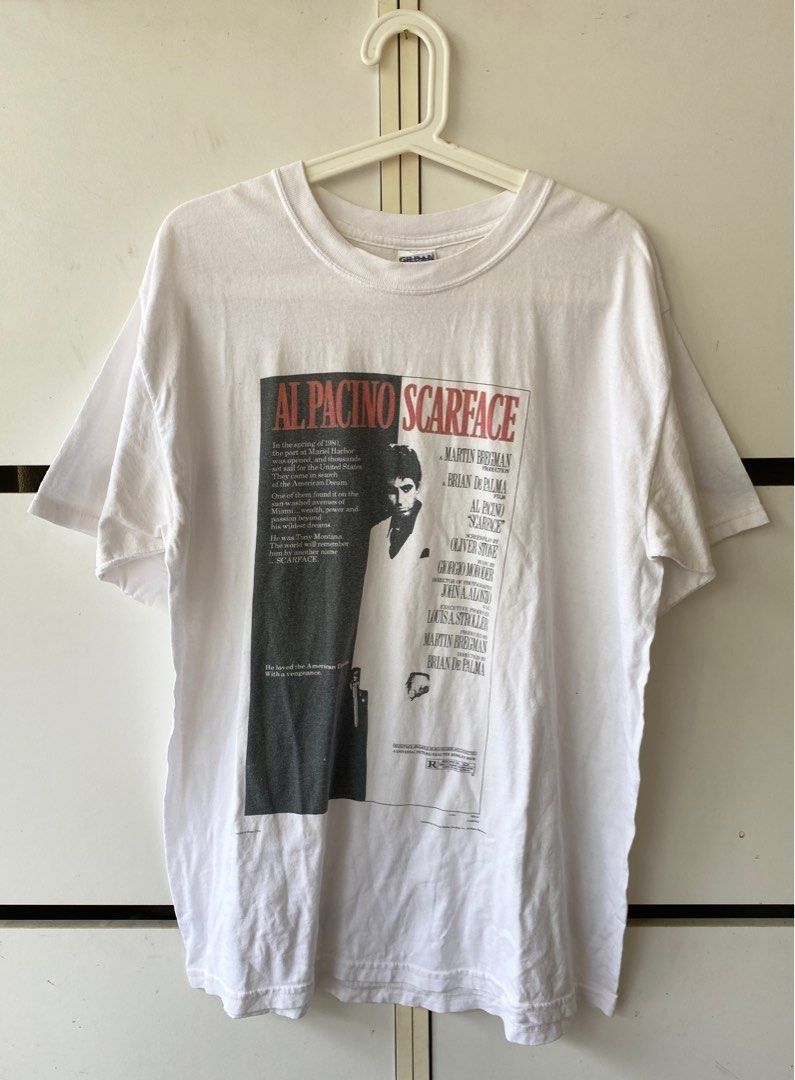 RAYA : VINTAGE AL PACINO SCARFACE FILM T SHIRT - F28