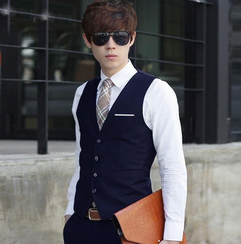 Mens vest and pants set discount