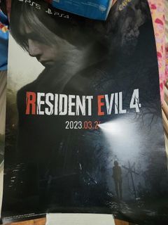 Resident Evil 4 Remake Poster (Brand New)