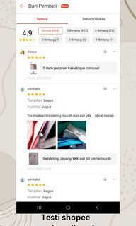 Review prelovedbyecl shopee