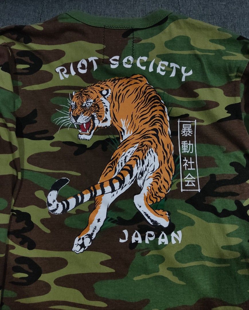 Riot society tiger japan