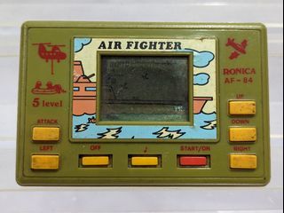 RONICA AIR FIGHTER LCD HANDHELD GAMES LIKE NINTENDO GAME WATCH