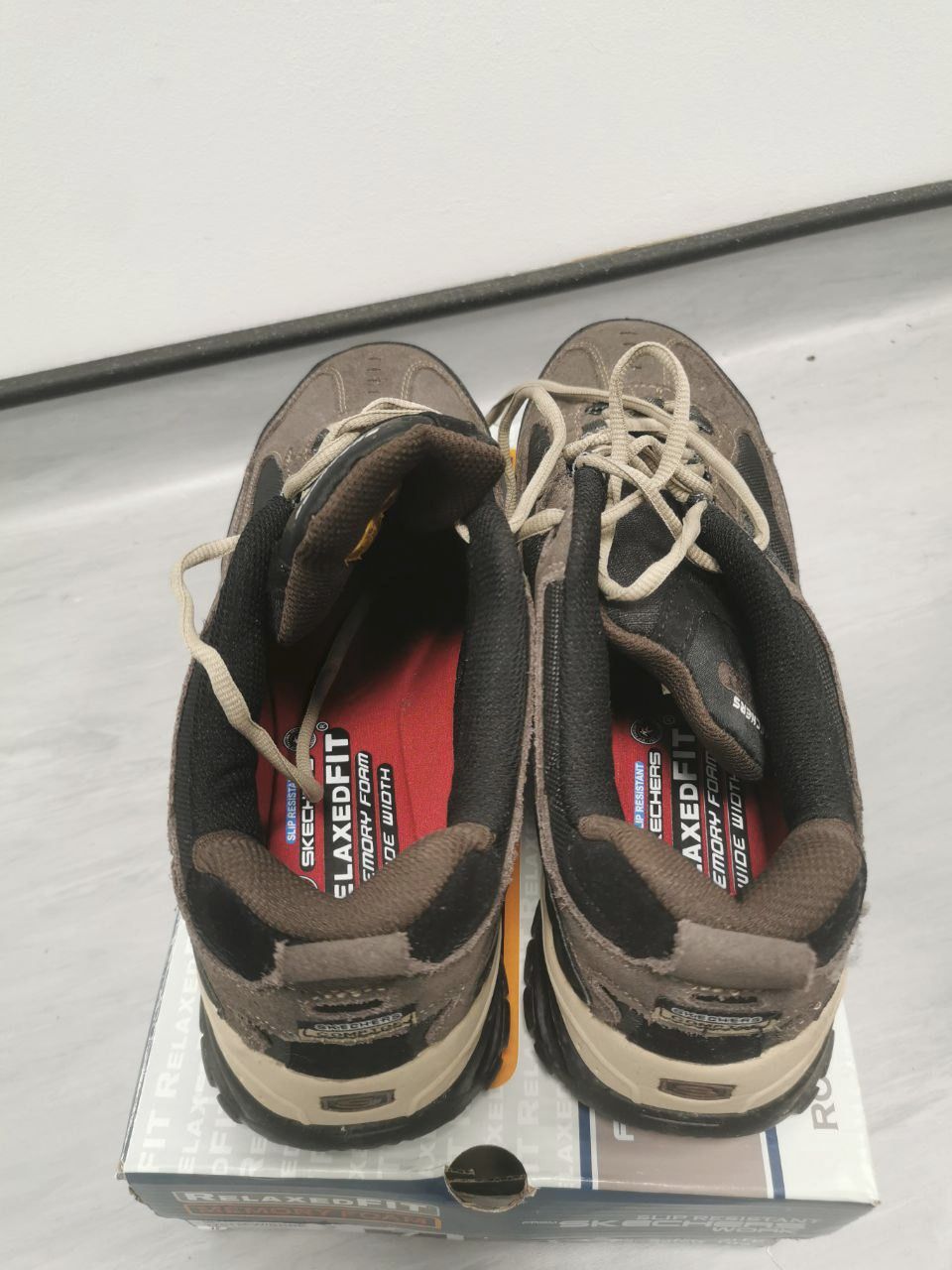 New skechers work shoes commercial on sale