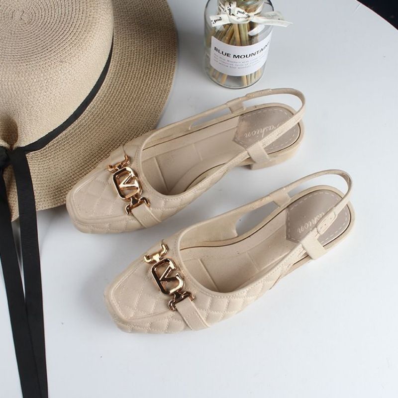 flat shoes jelly