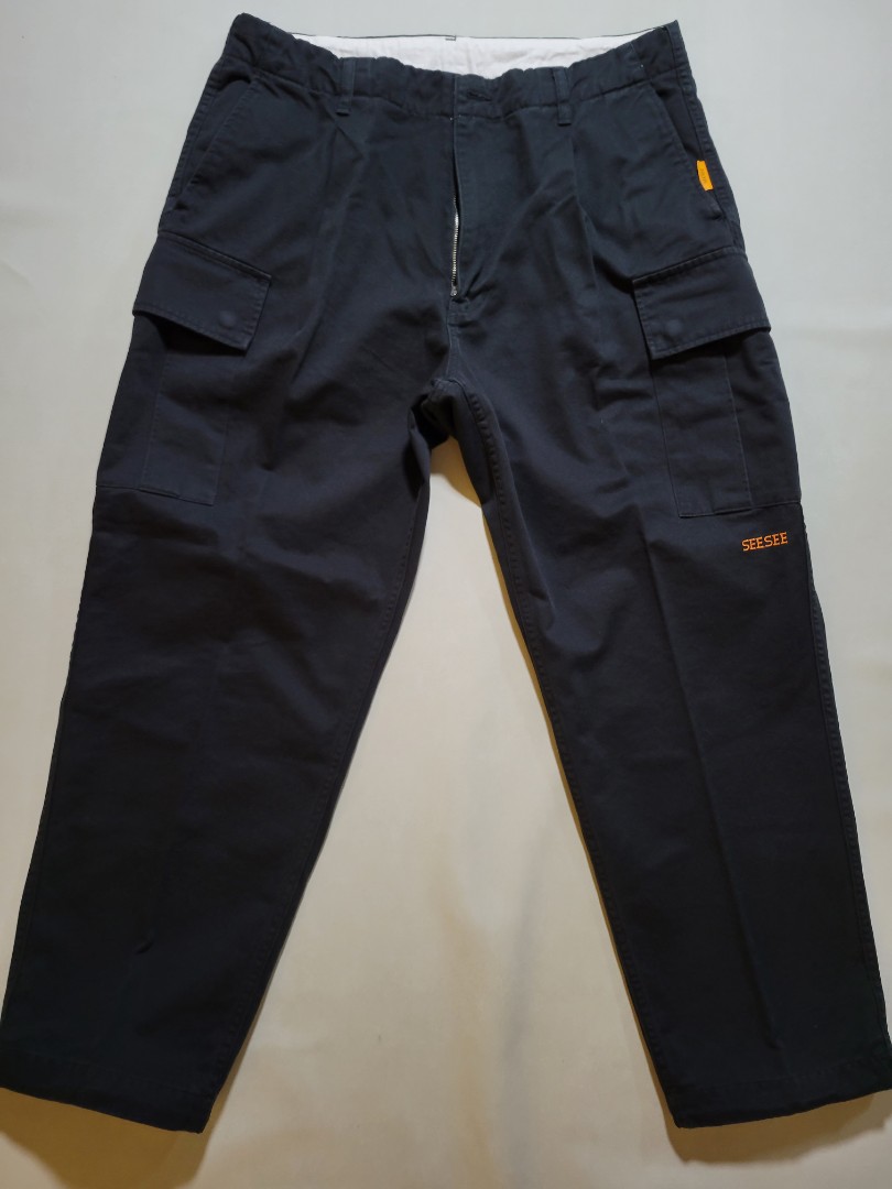 14時までの注文で即日配送 【M】SEE SEE fridge WASHED CARGO PANTS