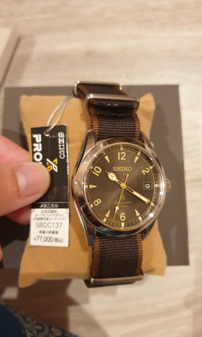 Seiko Prospex Alpinist 38mm SBDC137 / SPB211 (Made in Japan), Men's  Fashion, Watches & Accessories, Watches on Carousell