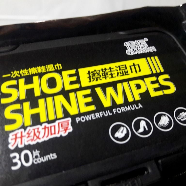 Shoe Shine Wet Wipes 30x