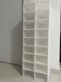 Collapsible Shoe Storage Box