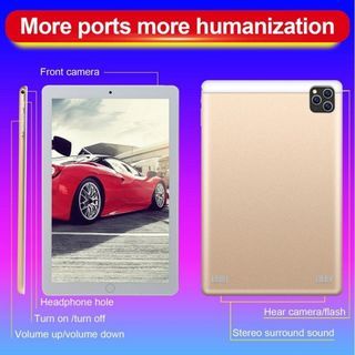 (SLASH PRICE) Android 6+512GB STORAGE Large 2560x1600 IPS SUMATO Android Tablet 4G Network Sim + Wifi High Quality Ultra-thin 10.1 inch Ten cores WiFi Tablet PC