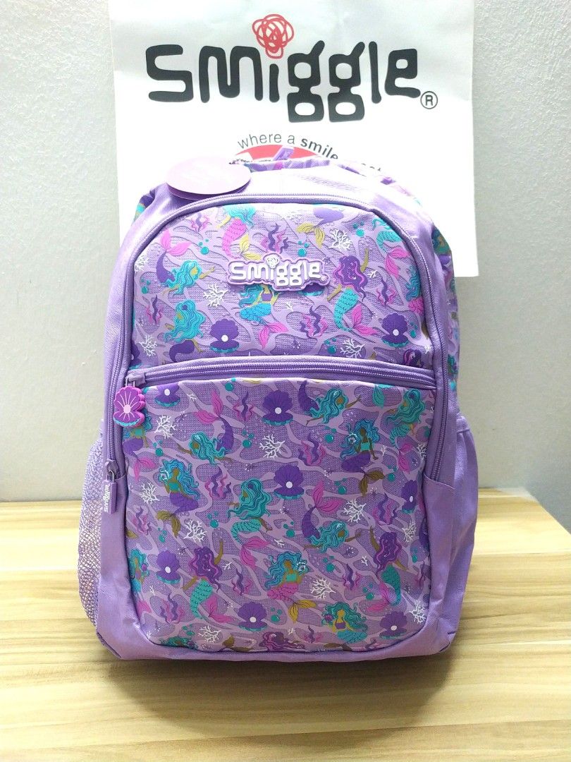 Smiggle online backpack mermaid