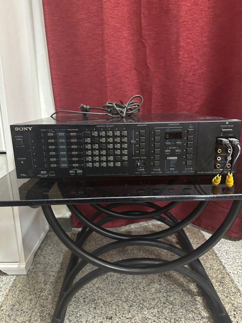 SONY VIDEO AUDIO SELECTOR, Audio, Soundbars, Speakers & Amplifiers on